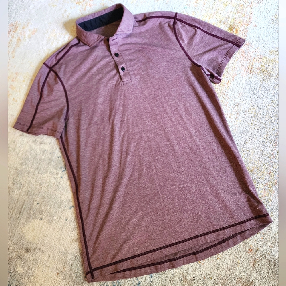Lululemon Evolution Short Sleeve Polo T-Shirt